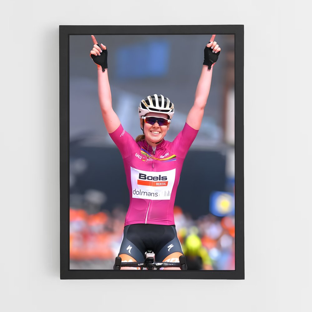 Poster Anna breggen – affiche Cyclisme (vue 2)
